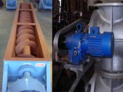 Rotary Air Lock Valves & Screw Conveyors